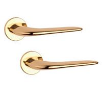 Ручки на розеті TUPAI 4163 5S (4041-4046) золото поліроване